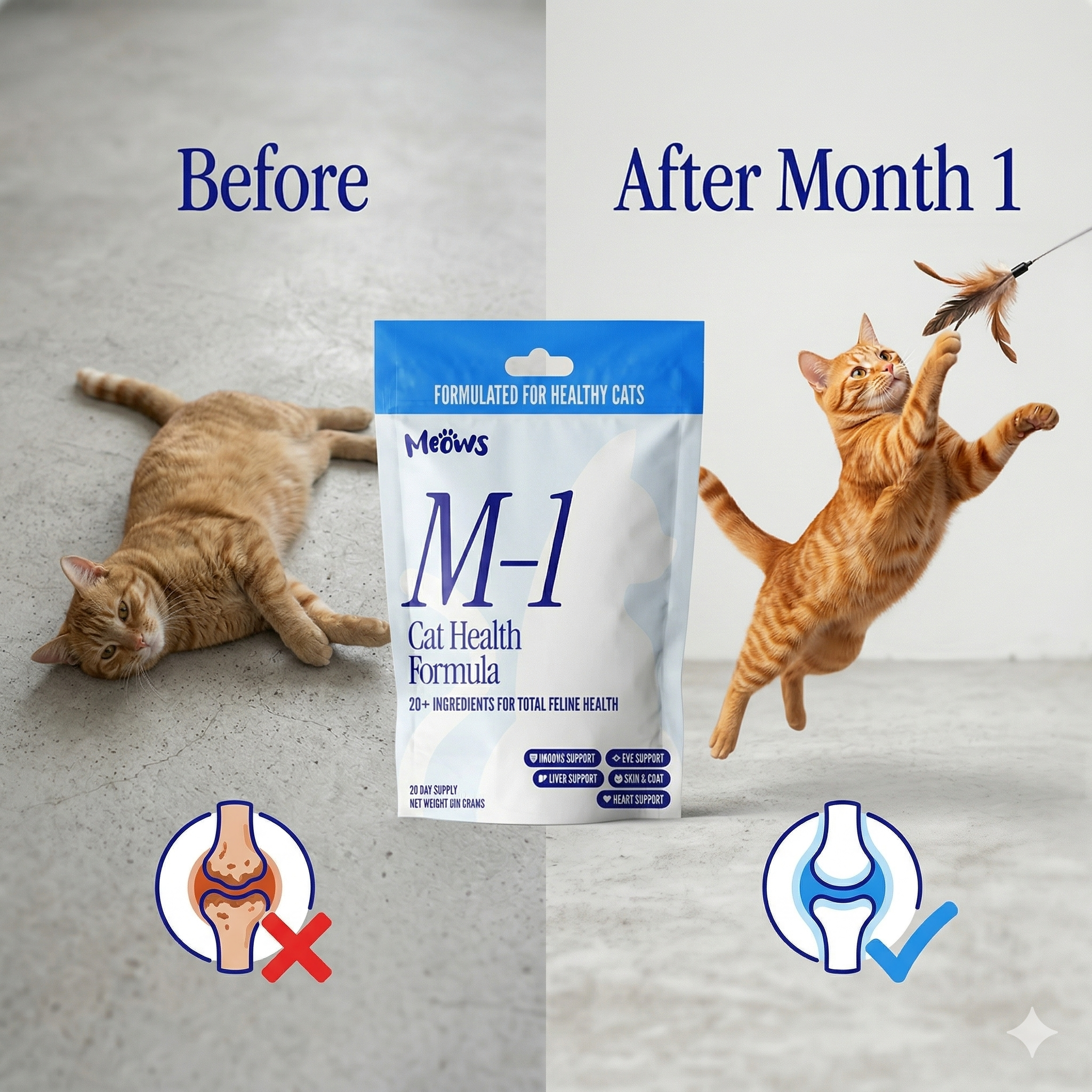 Meows - Daily Cat Health Formula