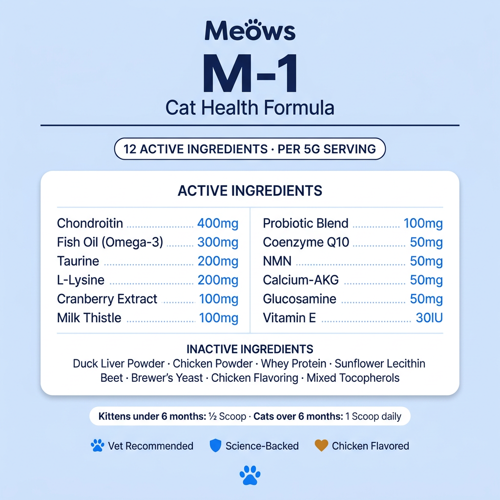 Meows Total Cat Health Formula