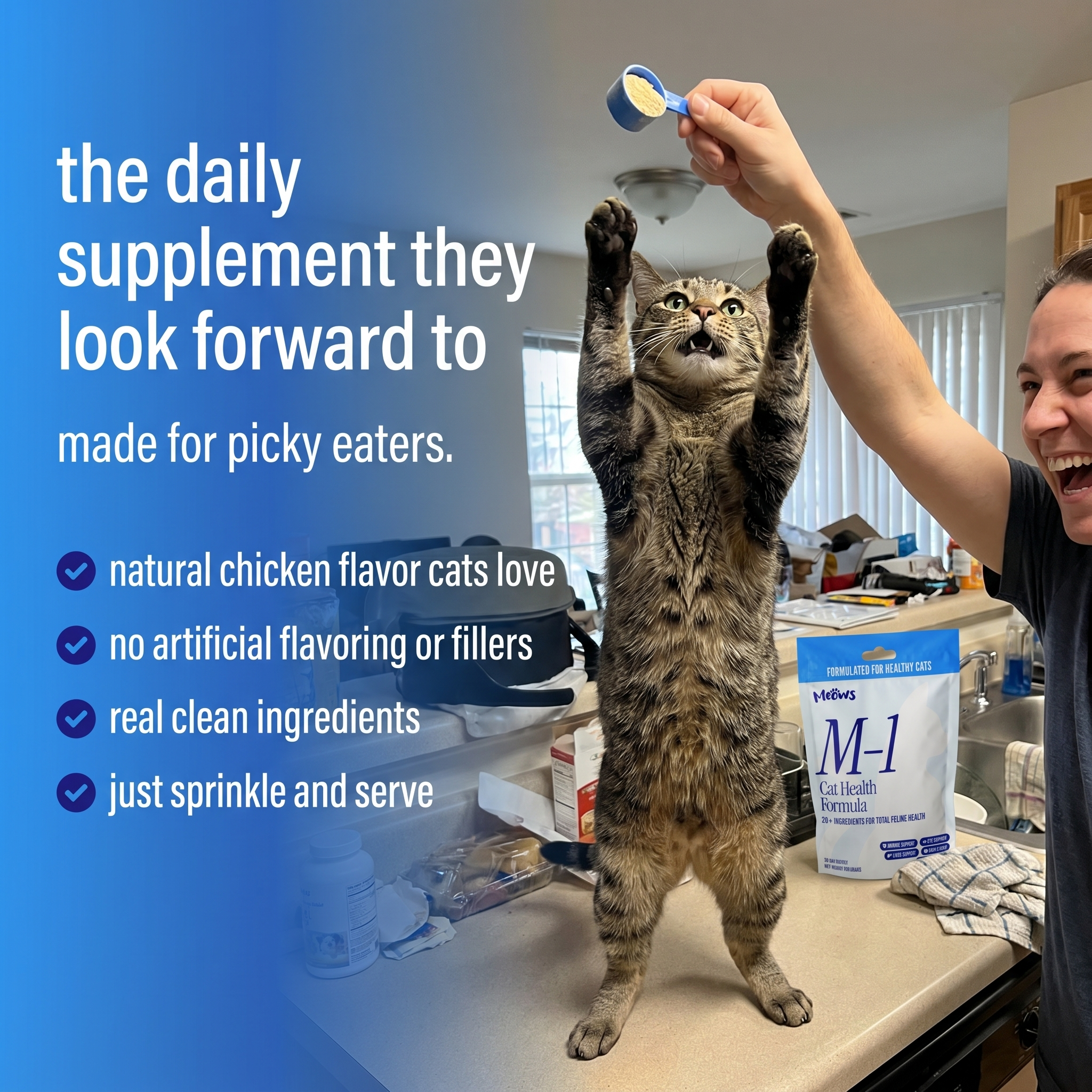 Meows Senior Cat Longevity Formula