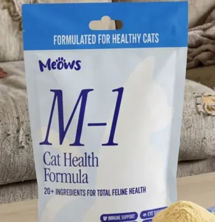 Meows M-1 Total Cat Health Formula pouch